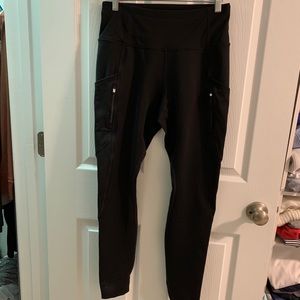 Athleta Rainier tight, small, black